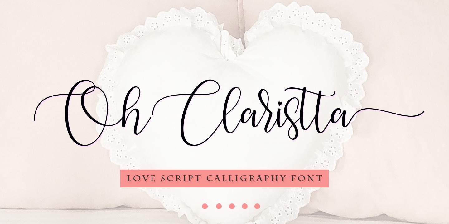 Font Oh Claristta